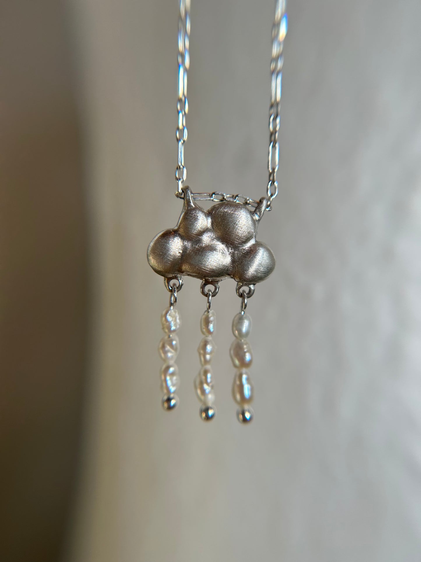 rainy day necklace