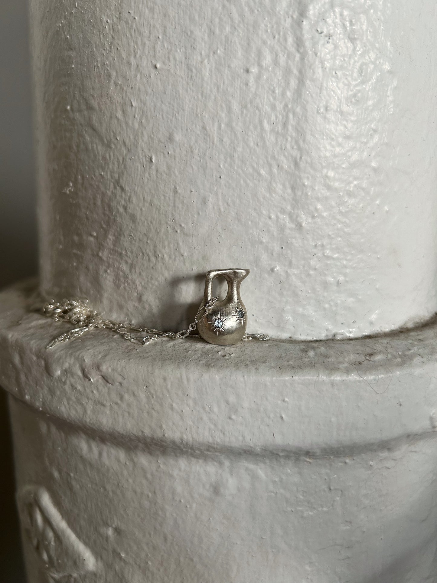 gemstone pitcher pendant